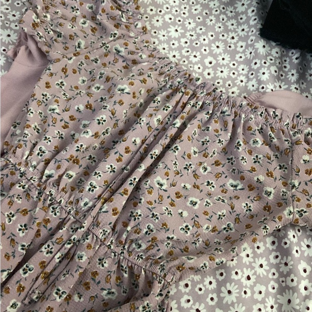 Marshalls Floral Blouse - Pink and White